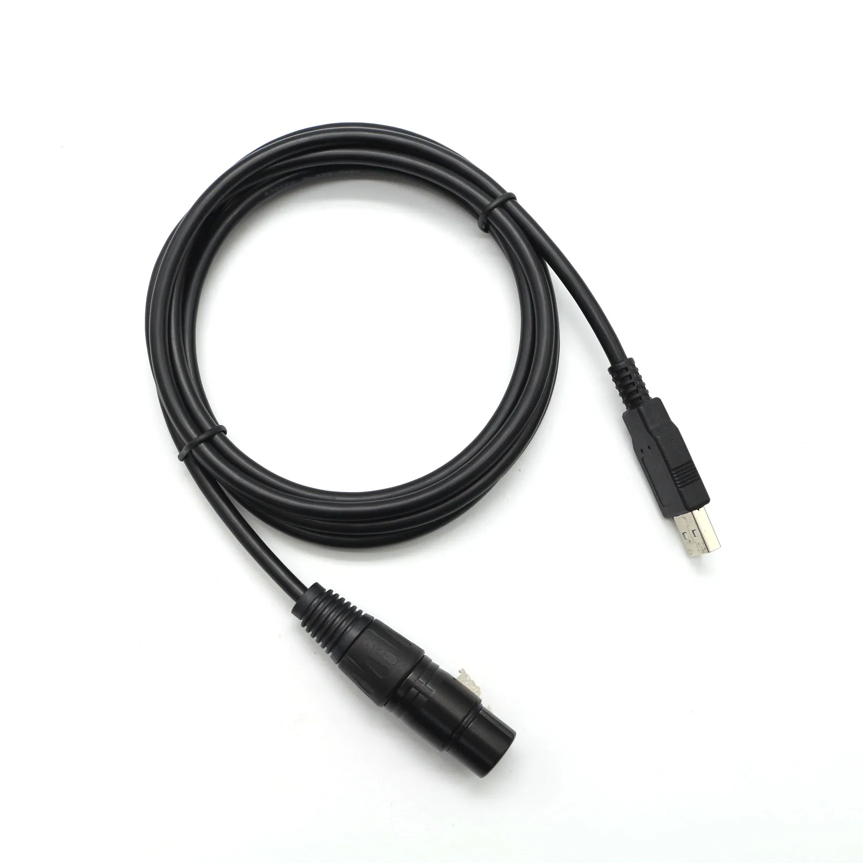 OEM FTDI FT232RL Chipset USB a Male to RS485 XLR 3Pin Female Connector Serial Port Tester Cable for Microphone DMX Stage Light