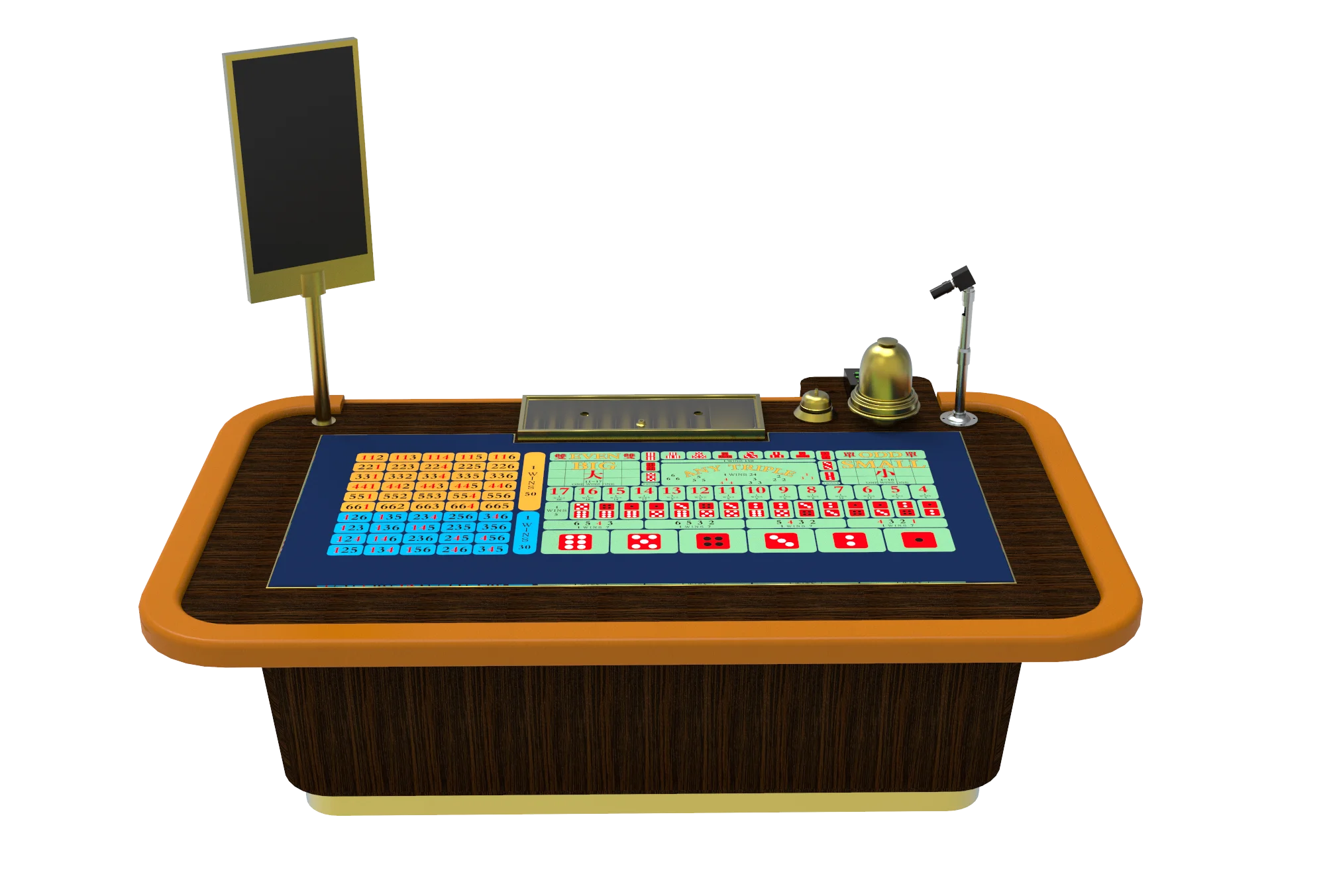 Новый высококачественный автоматический большой небольшой покерный стол Sic Bo для казино распродажа