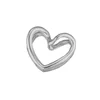 Steel-colored heart