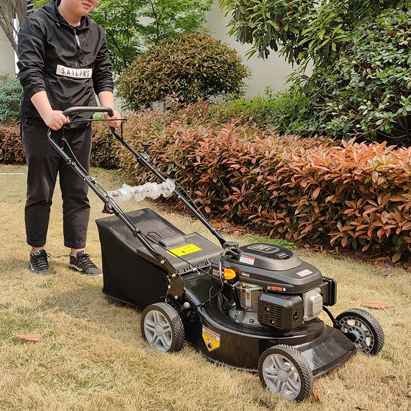 Self Propelled Gas Reel Lawn Mowers Walk Behind Mower Used Self