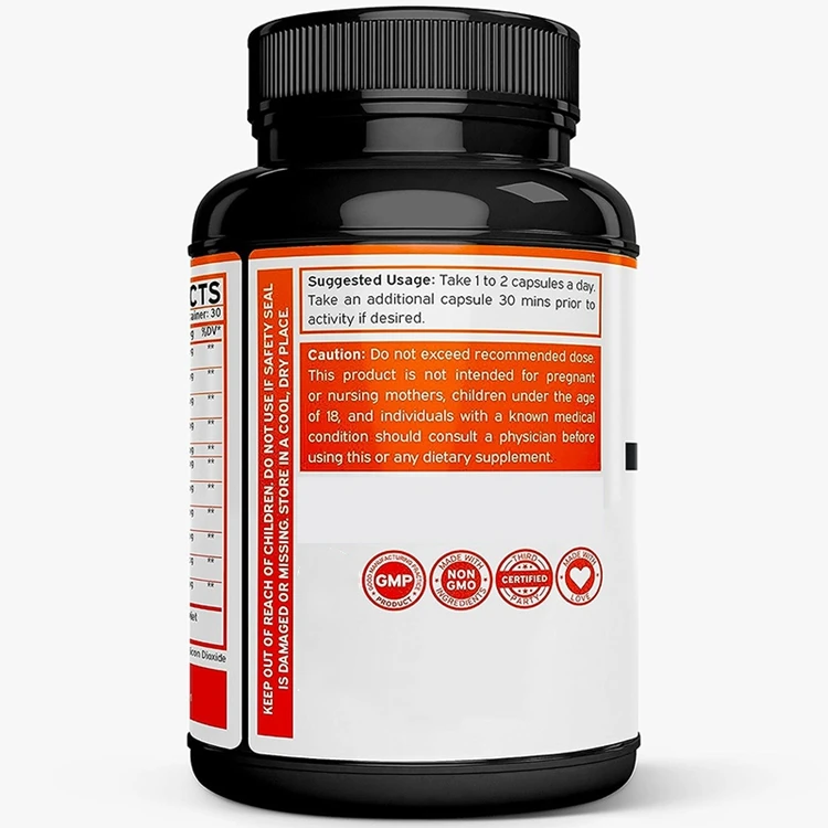 60 Count Maca Root Ginseng Yohimbine Tribulus Larginine Horny Goat