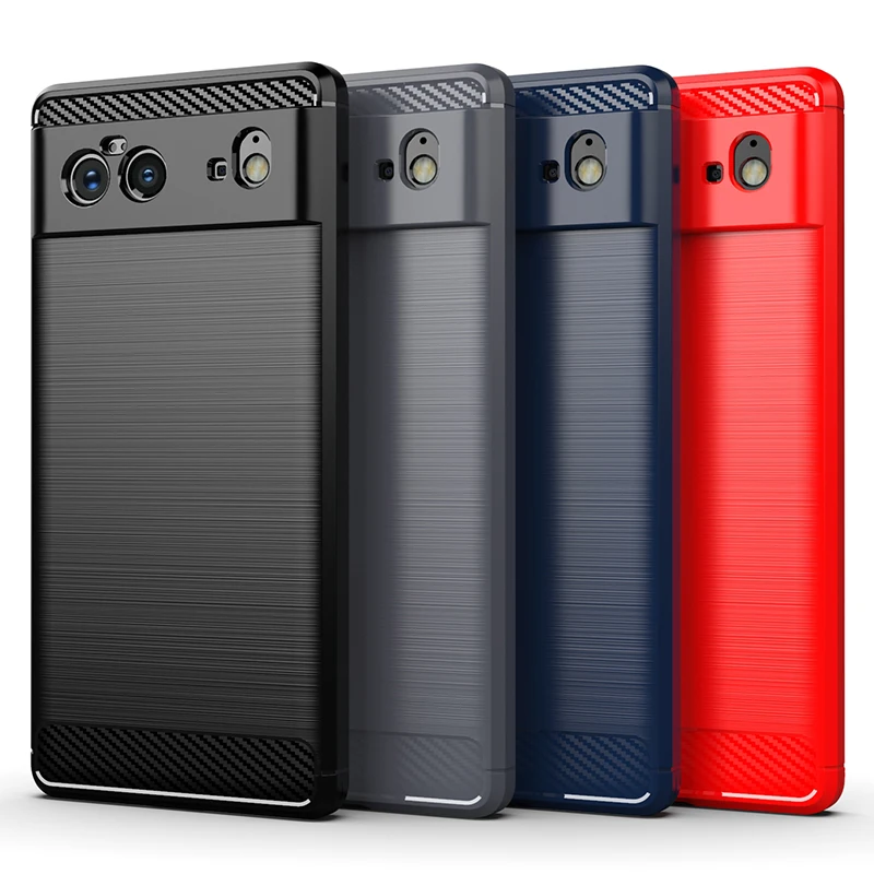 For Google Pixel 6 case Carbon Fiber Soft TPU Mobile Phone Case for Google Pixel 6 Pro ultra Back Cover