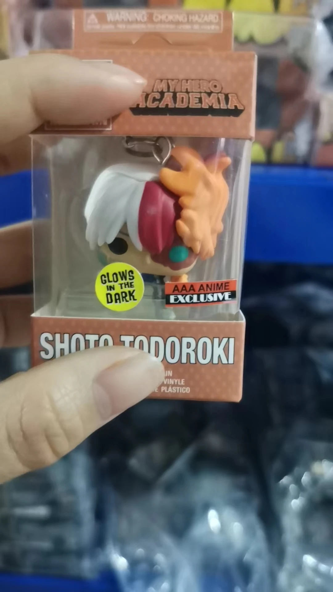 Keychain My Hero Academia Shoto Todoroki Deku Bakugo All Might Keychain ...