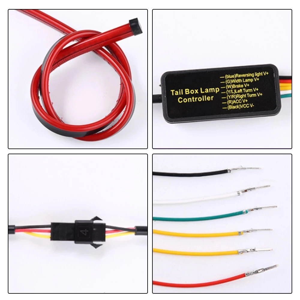 Car Brake Light Led Turn Signal Running Tail Light High Mount Stop