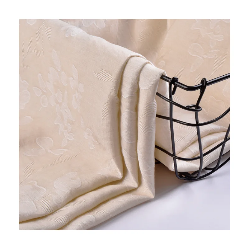 Мягкая и удобная жаккардовая шелковая ткань для одежды