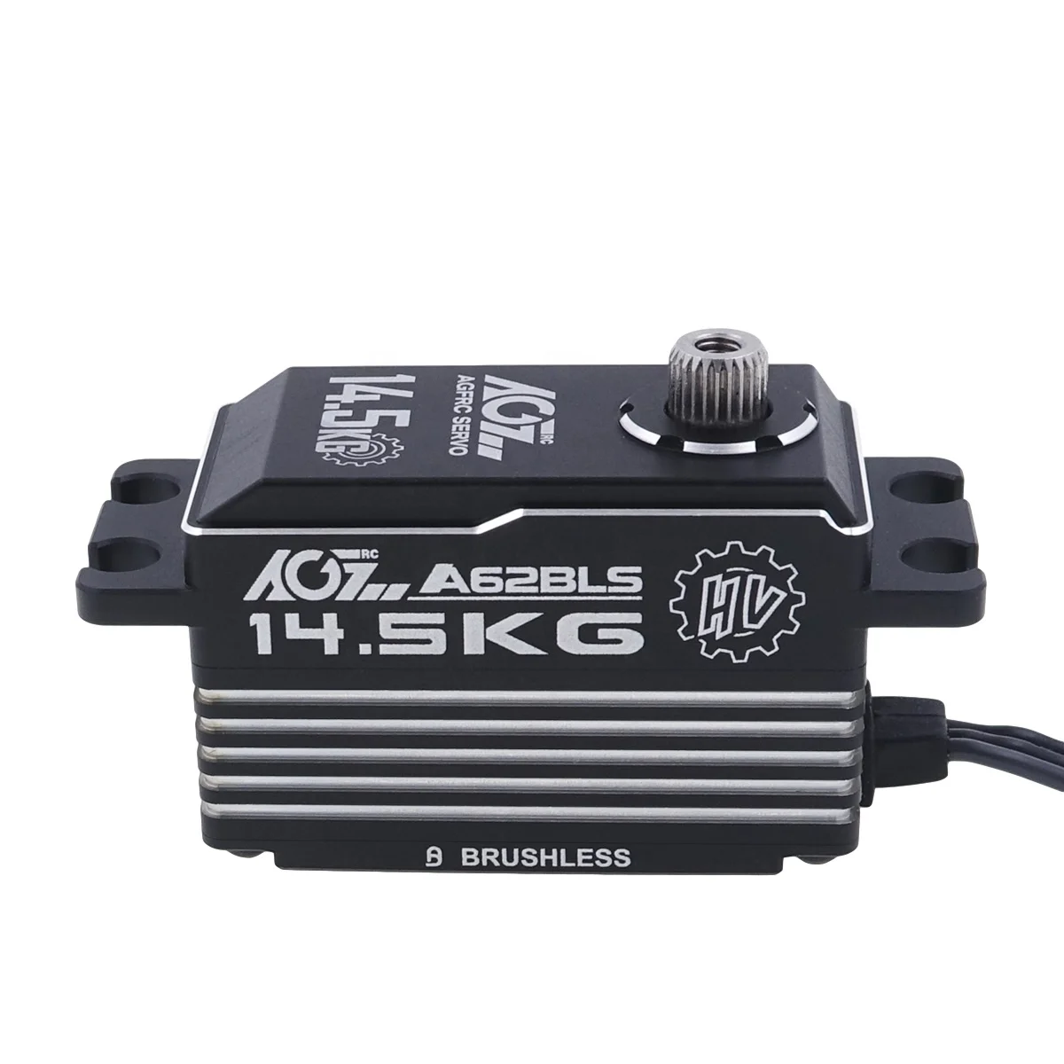 Цифровой бесщеточный низкопрофильный сервопривод AGFRC A62BLS с крутящим моментом 14,5 кг для радиоуправляемых автомобилей