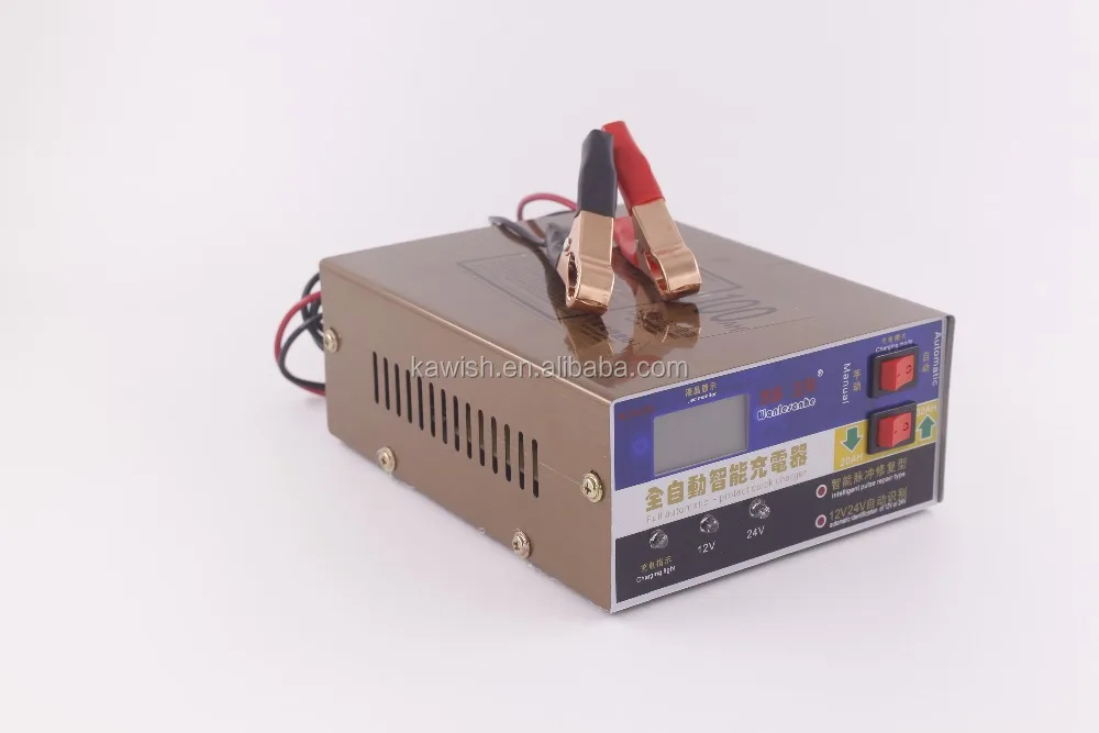 110v Us-plug Full Automatic Electric Car Battery Charger 12v Intelligent  Led Display Auto Battery Charger Pulse Repair - Buy Car Battery Charger,Intelligent  Pulse Repair Type Battery Charger,Battery Charger Product on 