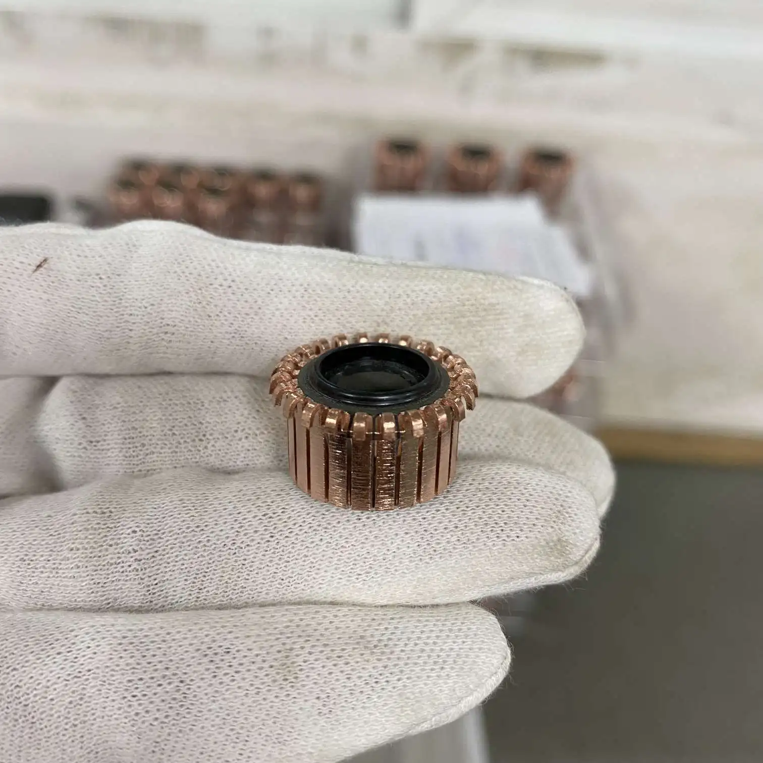 Electric Motor Armature Collector Rotor Commutator 24 Segments OD18.9 ...