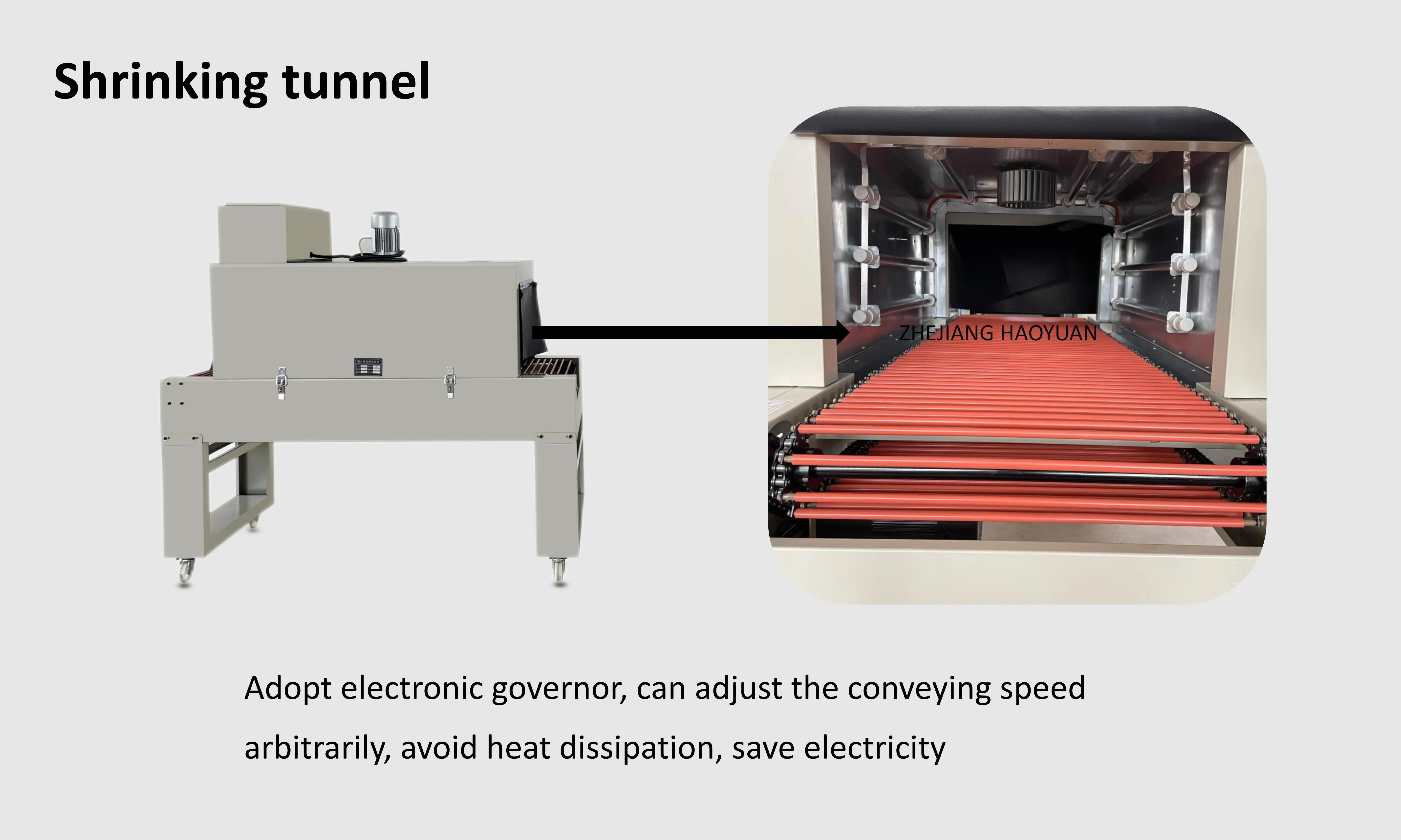 HYBF-450 Automatic shrink wrapping packing machine,iphone box sealing shrink wrapping machine details
