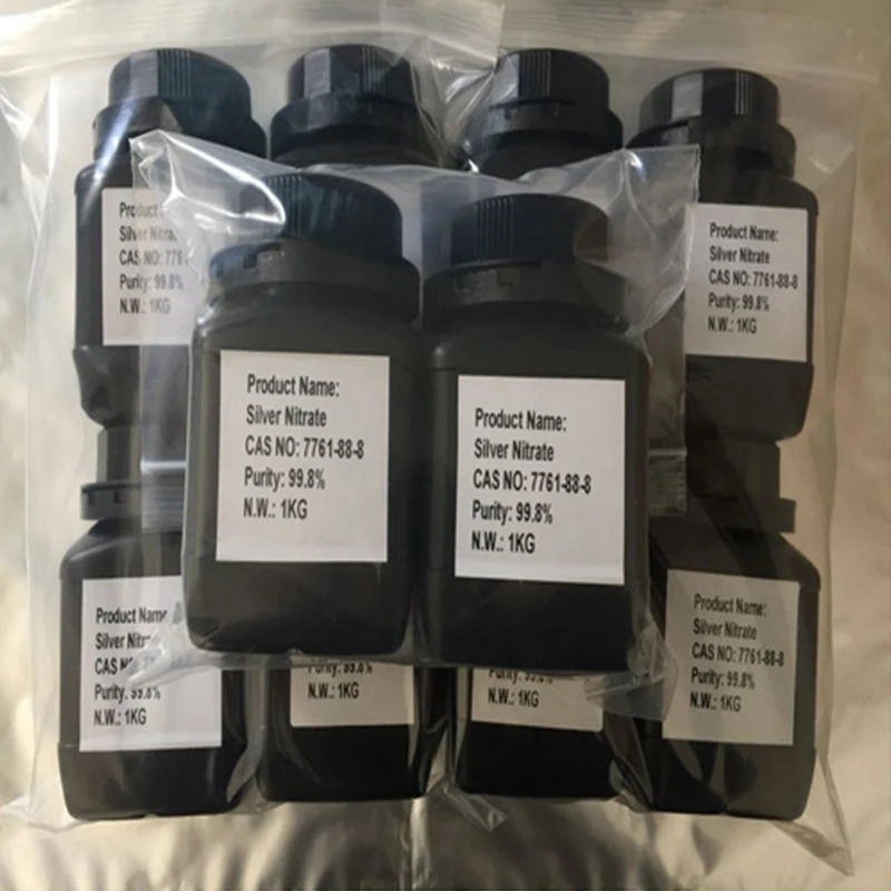 Высокое качество Заводская оптовая цена нитрат серебра CAS:7761-88-8