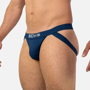 Men Briefs Jockstraps Sexy Underwear GAY Thong Custom Logo Soft Wide Belt Mens Brief Manufacture Factory