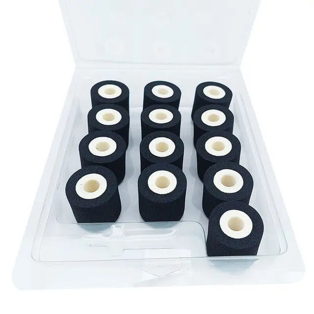 Dikai 833 36*40 High-Temperature for Wheel for Sealing Coding & Labeling Machines-Solid Black Hot Stamping for China