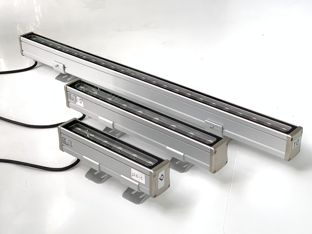 Настенная шайба LED Ip65 Светодиодный линейный свет RGBW 4 в 1 DMX512 алюминиевый сплав для DMX архитектурного освещения SL1305F-18 80 (белый) 18