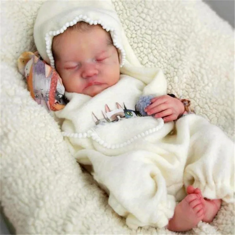 Bebe Reborn Doll 17 Inches Lifelike Newborn Reborn Baby Vinyl Unpainted  Unfinished Doll Parts DIY Blank Doll Kit - Buy Bebe Reborn Doll 17 Inches  Lifelike Newborn Reborn Baby Vinyl Unpainted Unfinished