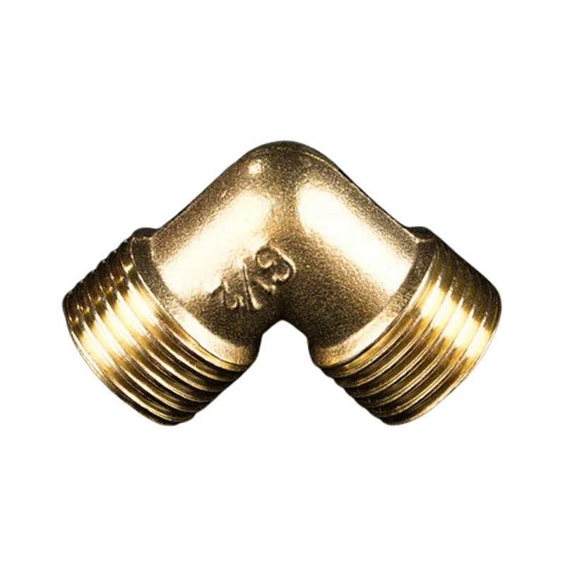 chinese factory thickened joint brass 90 elbow