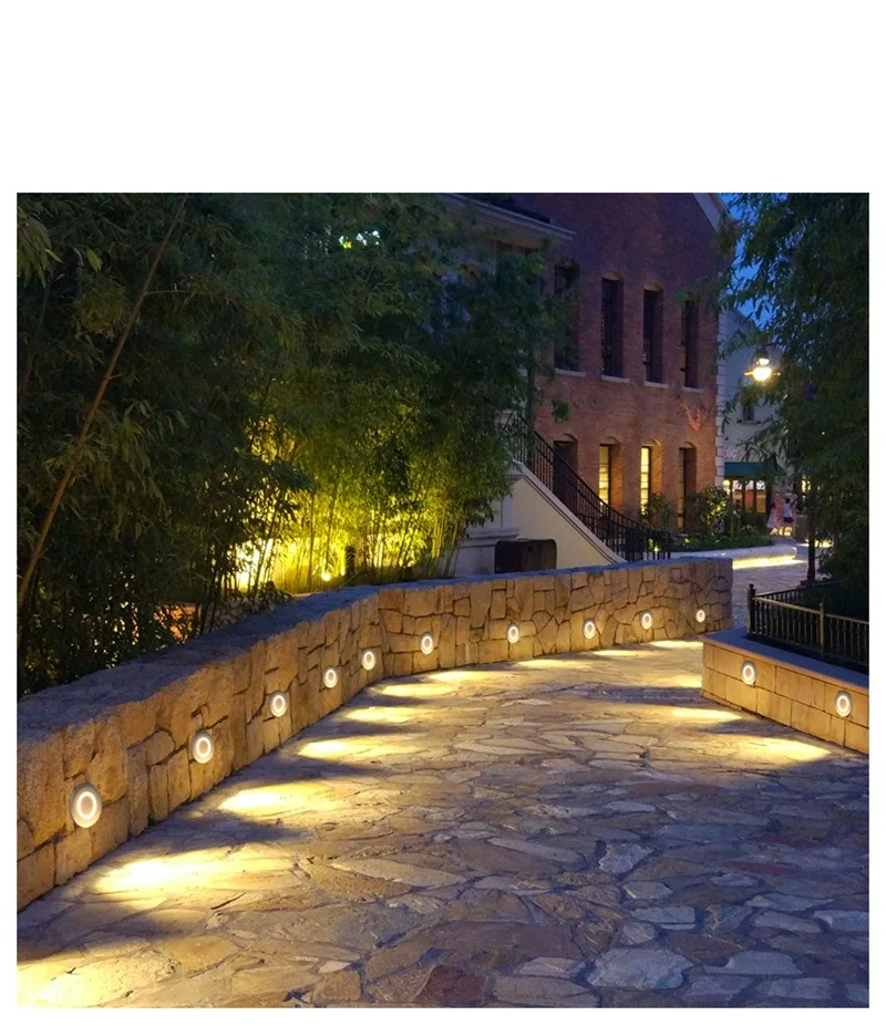 Mini-Street-Step-LED-Inground-Untergrund-Landschaftsgartenlicht
