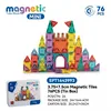 EPT1643993-3.75+7.5cm Baldosas Magnéticas 76 Piezas (Caja de Lata)