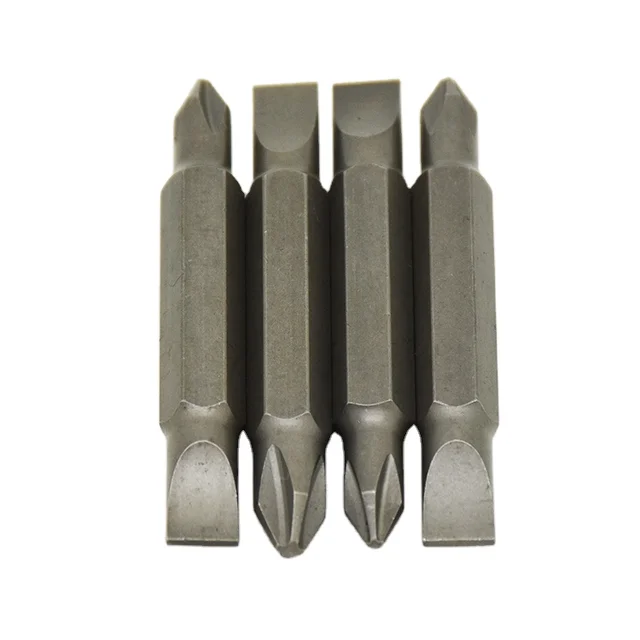 HORN Industrial Grade Single Head Screwdriver Bits with Customizable Sizes and Screw Head Types (PH2 Slotted Torx Hex)