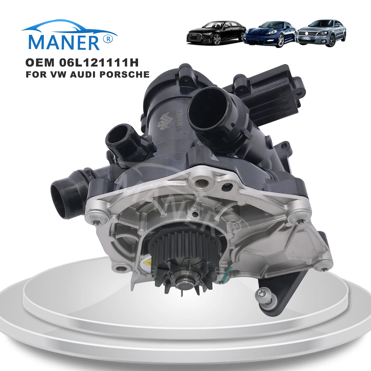 MANER 538036010 06L121111H ENGINE COOLING SYSTEM WATER PUMP for VW BEETLE JETTA AUDI TT A3 A5 SEAT VOLKSWAGEN