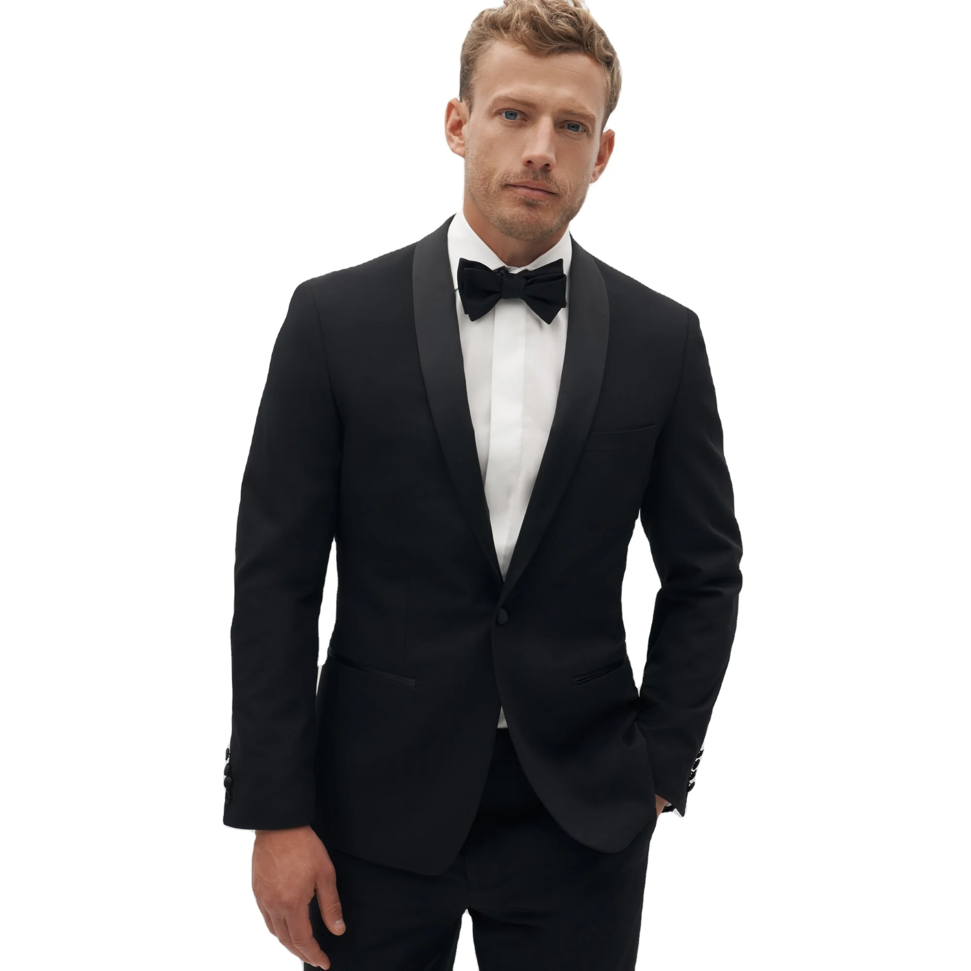 Mtm-esmoquin para hombre, traje elegante hecho a mano, a la moda, de alta  calidad, trajes italianos hechos a medida