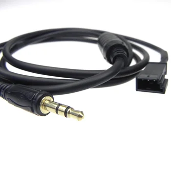 BM54 E39 E46 E53 X5 AUX IN audio connection harness cable for 16:9 screen