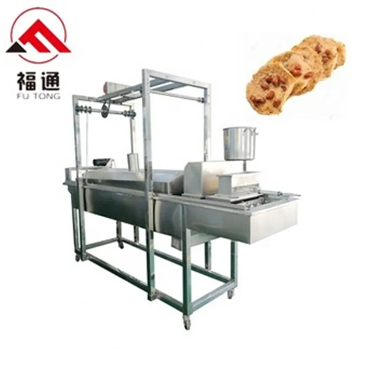 Automatic Rempeyek Molding Frying Machine Mesin Peyek Kacang Renyah