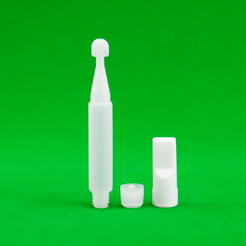 1ml 2ml HDPE Plastic Eye Dropper and Potion Bottles for Makeup with Screw Cap and Seal Packaged in Box for Industrial Use