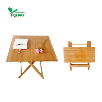 Indoor And Outdoor Can Be Used Portable Bamboo Dining Table Foldable Wholesale Children's Desks, Desks
