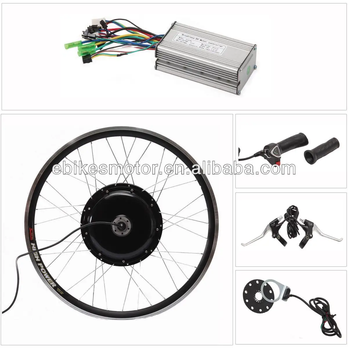 Overseas Warranty 48v Ebike Electric Motorcycles High Power Sunringle Rim MTX 3000w Bike Electric Kit for E Bike
