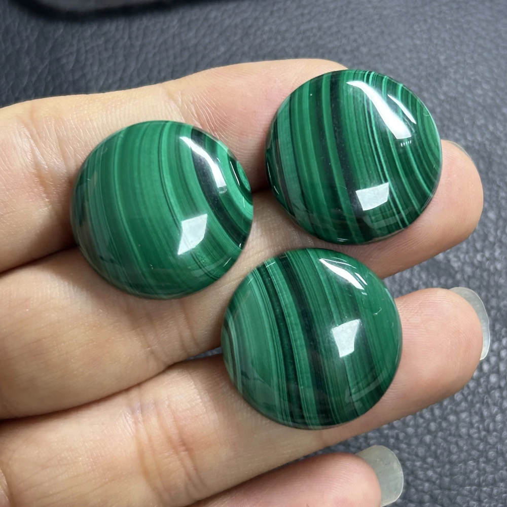 150 Carat Wholesale Lot Natural Malachite Cabochons | Calibrated Round | 4mm To 15mm | AAA+++ Quality | Treasuregems14