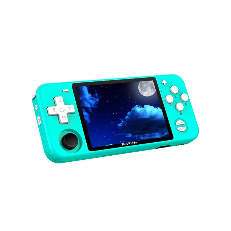 NEW POWKIDDY RGB10 Pro Retro Game Console RK3326 Quad Core Handheld Game Player 128G Universal Video 3D Game Consoles Players