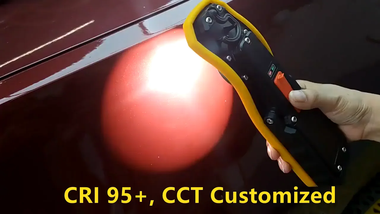 Cri 95+ Car Detailing Lights 10w Rechargeable Working Led