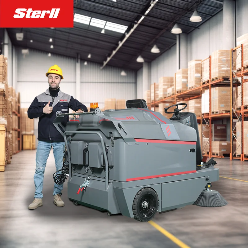 Commercial High-speed sweeper New air suction design High power sweeper