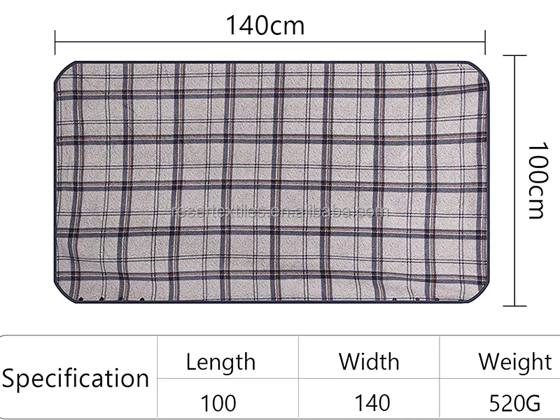 Modern Comfortable Lightweight Oversized Plaid Fleece Knitted Anti-Dust Mite 100% Polyester Poncho Throw Button Wearable Blanket