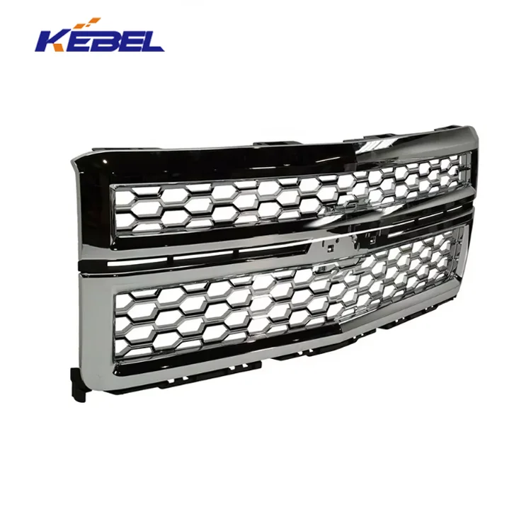 product high guarantee chromed grille oem 23259624 car grills for chevrolet silverado 1500 2014 2015 2016 2017 2018-6