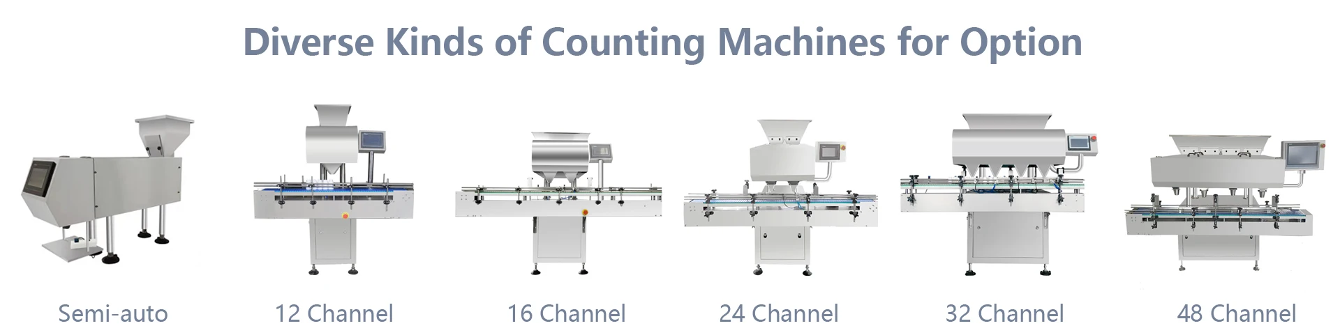 PPL-8S Top Suppliers Pharmaland Electronic Counter Gummy Softgel Capsule Pill Tablet Counting  Machine Automatic Line