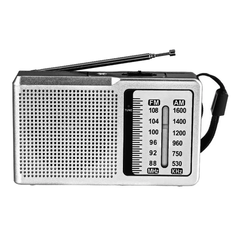 Portable AM FM Two Band Pocket Radio - High Sensitivity Transistor