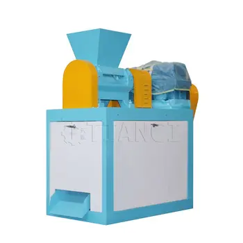 Gypsum powder making machine dry granulator machine double roller press granulator