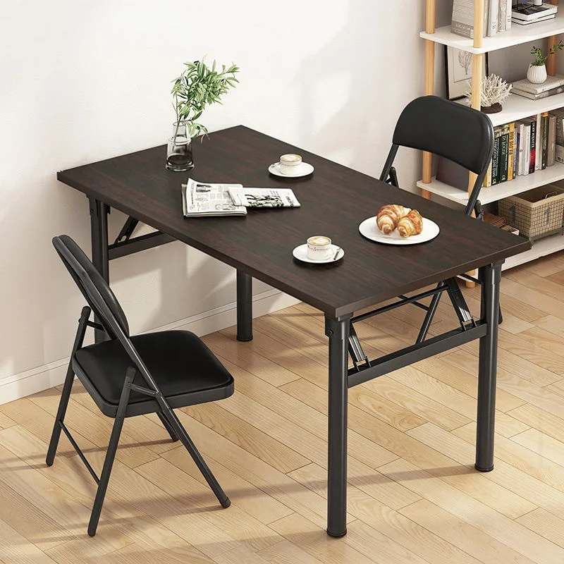 Cheap Wooden Rectangular Dining Table Modern Dining Tables Furniture Folding Dining Table and Chair