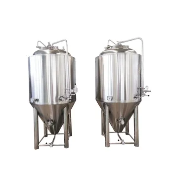 200L発酵タンク SUS 304製ビール醸造機器、冷却ジャケット付き