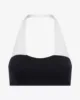 Black halter neck vest