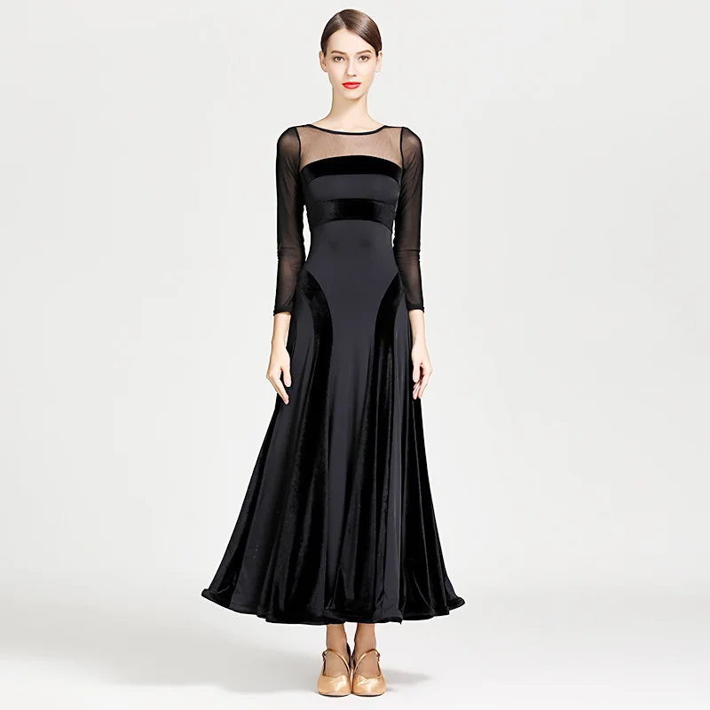 black dress for ballroom Vinyl Wall Decal Fashion Girl Shopping Clothing Store Dresses —  Wallstickers4you