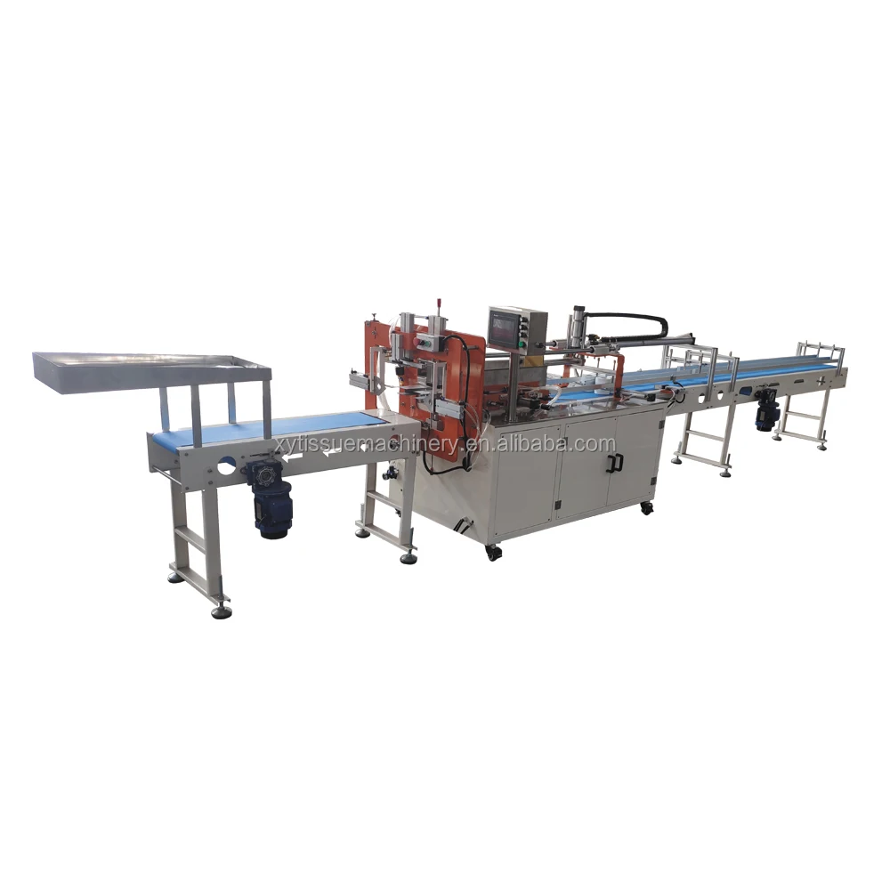 New Condition Semi Auto Multiple Rolls Paper Packing Machine