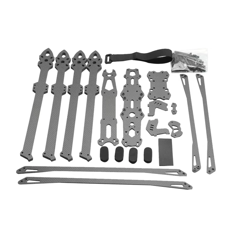 Mark V3 PRO 13-inch Enhanced Carbon Fiber Drone Fiber Optic Frame FPV Quadcopter 0