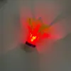 Leaves glowing - red
