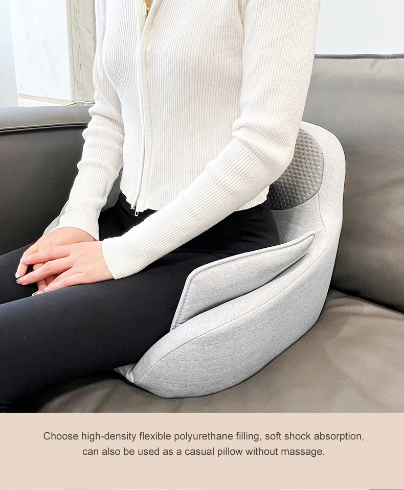 Waist And Hips Shiatsu Massage Cushion Full Back Soreness Relief Seat