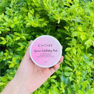 Private Label Wholesale Exfoliating Pad Treatment Ingrown Hair Acne Safety Razor Bump Salicylic Acid Pads