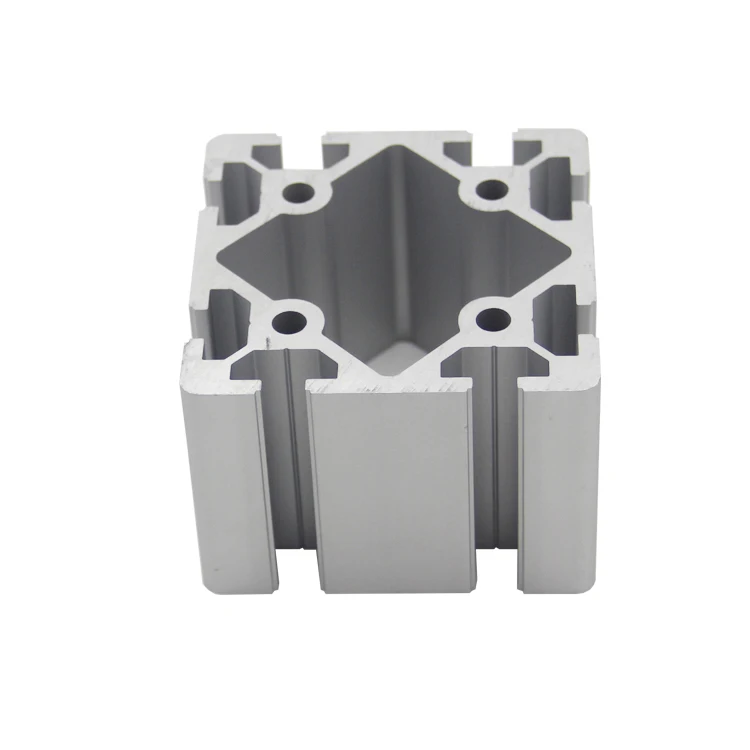 Черный анодированный 8080WCB структурный t-слот экструдированный профиль алюминий