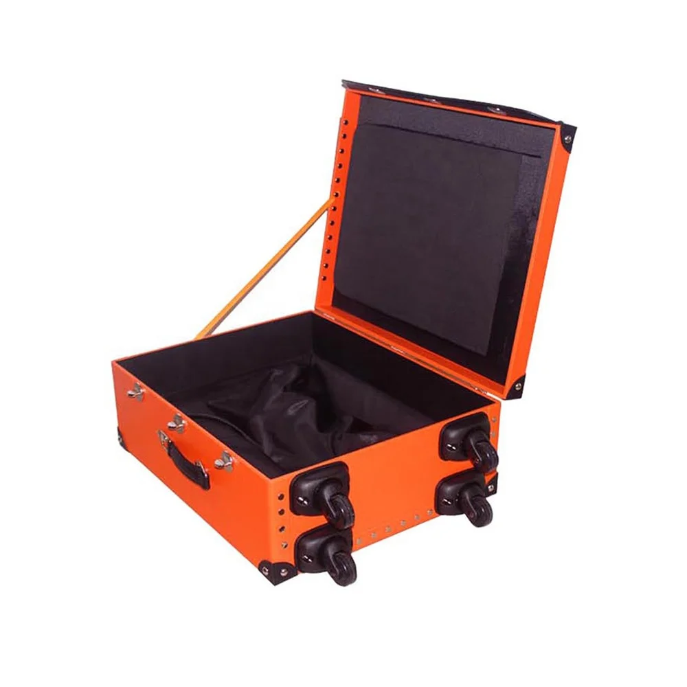 High Quality  Large Capacity PU Leather Case Travel Luxury PU Leather Case