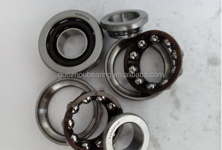 Thrust Angular Contact Ball Bearings Motorcycle Steering Bearing 20x47x16mm 9168304A